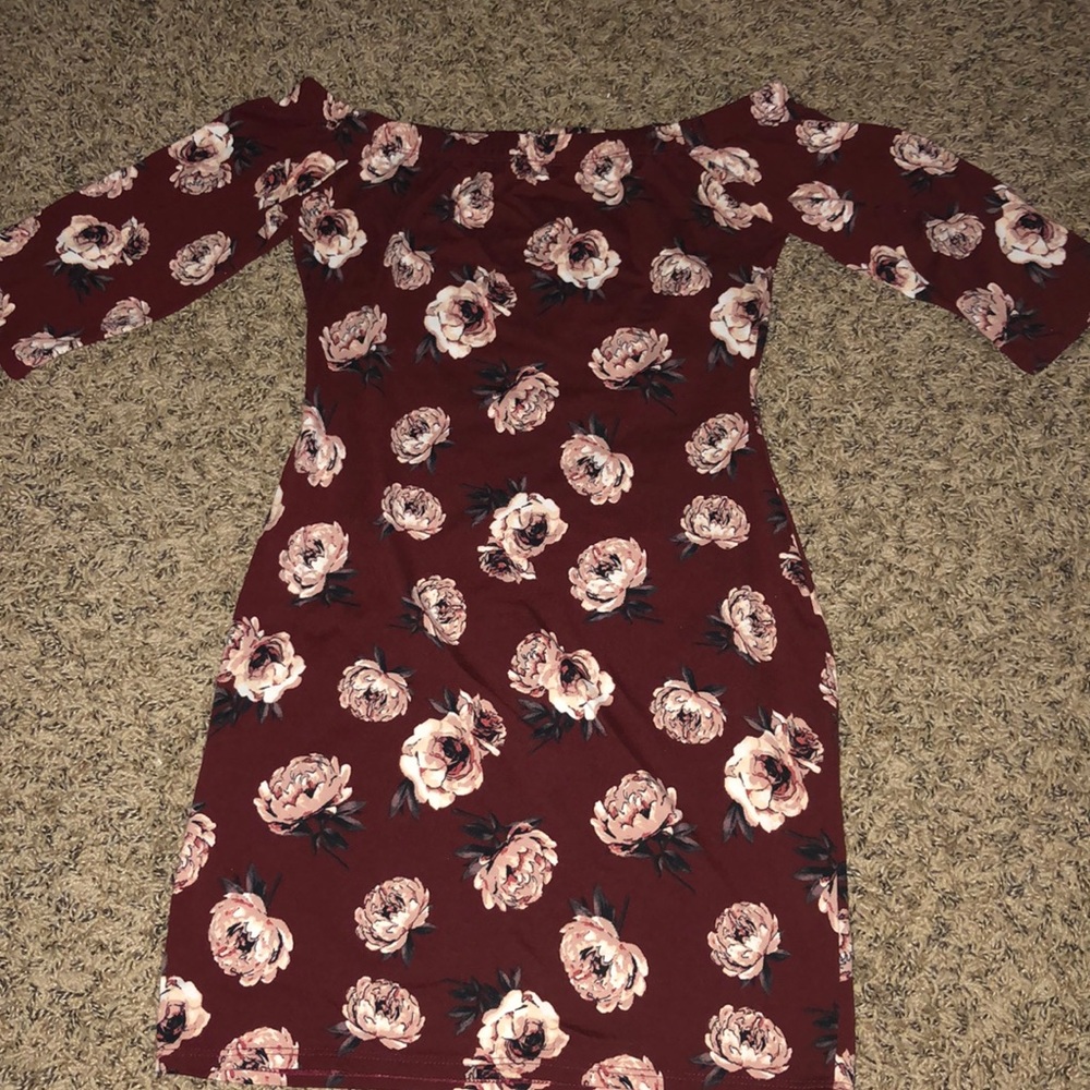 Charlotte Russe off the shoulder mini dress